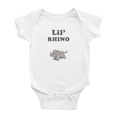 Cute Baby Jumpsuits Lil s Rhino Animal Funny Boy & Gril Newborn Clothes (White 0-3 Months
Cute Baby Jumpsuits Lil s Rhino Animal Funny Boy & Gril Newborn Clothes (White 0-3 Months
