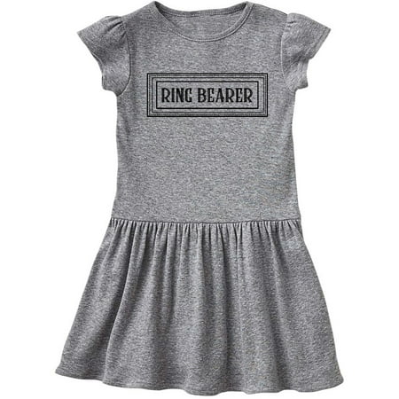 Inktastic Ring Bearer Gift Toddler Girl Dress