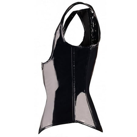 nsendm Women s Gothic PU Corset Bustier Waist Underbust Black Corset Vest Top Latex Skirt plus Size Underwear Black X-Large
nsendm Women s Gothic PU Corset Bustier Waist Underbust Black Corset Vest Top Latex Skirt plus Size Underwear Black X-Large