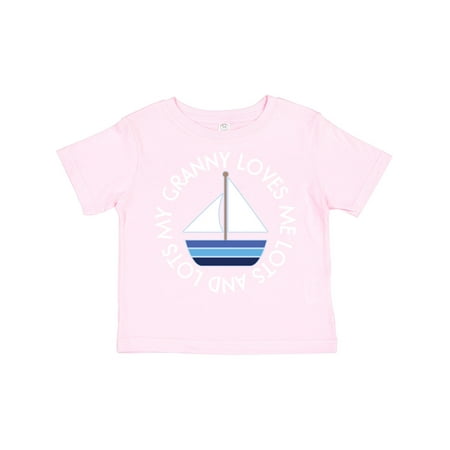 Inktastic My Granny Loves Me Boys Sailboat Grandson Boys Toddler T-Shirt
Inktastic My Granny Loves Me Boys Sailboat Grandson Boys Toddler T-Shirt