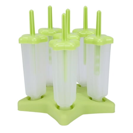 Ice Cream Freezer Popsicle Star 6 piece Popsicle Maker