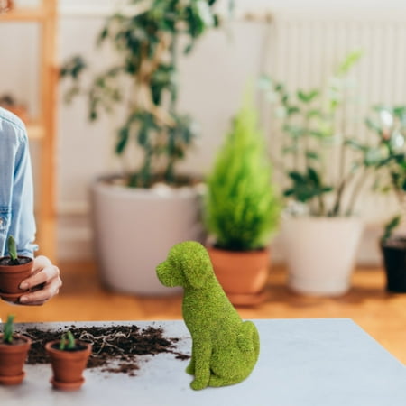 Home Flocking Animal Ornament Decorative Peeing Dog Topiary Green Animal Decoration Ornament Set
Home Flocking Animal Ornament Decorative Peeing Dog Topiary Green Animal Decoration Ornament Set