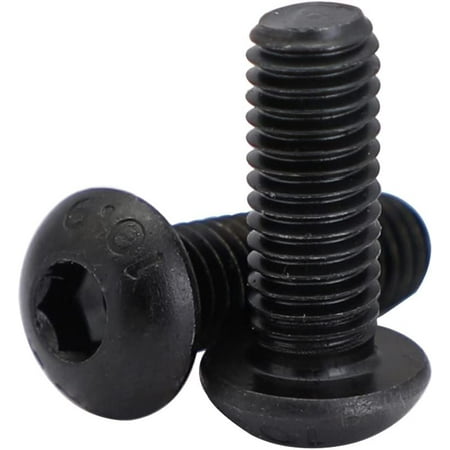 1/4-20 x 3/8 Button Head Socket Cap Screws Allen Socket Drive Black Oxide Grade 10.9 Alloy Steel Fully Threaded 25 PCS
1/4-20 x 3/8 Button Head Socket Cap Screws Allen Socket Drive Black Oxide Grade 10.9 Alloy Steel Fully Threaded 25 PCS