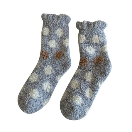 Soft Socks For Women Females Winter Dots Print Socks Autumn And Winter Mid Tube Socks Coral Fleece Thickened Warm Stockings
Soft Socks For Women Females Winter Dots Print Socks Autumn And Winter Mid Tube Socks Coral Fleece Thickened Warm Stockings
