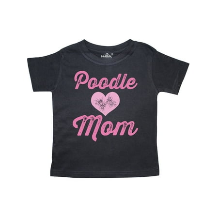Inktastic Poodle Mom Cute Dog Gift Gift Toddler Toddler Girl T-Shirt