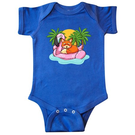 Inktastic Fox Flamingo Tropical Beach Vacation Gift Baby Boy or Baby Girl Bodysuit 
Inktastic Fox Flamingo Tropical Beach Vacation Gift Baby Boy or Baby Girl Bodysuit