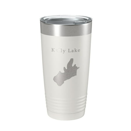 Kelly Lake Map Tumbler Travel Mug Insulated Laser Engraved Coffee Cup California 20 oz White 
Kelly Lake Map Tumbler Travel Mug Insulated Laser Engraved Coffee Cup California 20 oz White