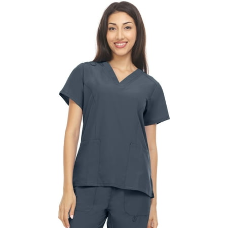 Hey Collection Scrubs 4-Way Stretch V-Neck Medical Scrub Top with Princess Seam Pewter L
Hey Collection Scrubs 4-Way Stretch V-Neck Medical Scrub Top with Princess Seam Pewter L
