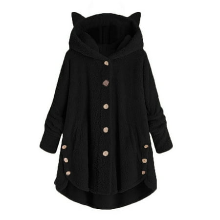 Zedker Jackets for Women Fashion 2022 Fall Jackets for Women Dressy Women s Keep Warm Button Down Cardigan Hoodies Cat Ears Irregular Solid Hooded Coat Tops
Zedker Jackets for Women Fashion 2022 Fall Jackets for Women Dressy Women s Keep Warm Button Down Cardigan Hoodies Cat Ears Irregular Solid Hooded Coat Tops