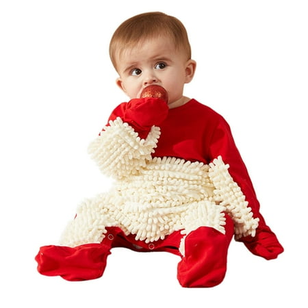 ERTUTUYI Romper Baby Girls Boys Crawling Baby Solid Mop Onesie Romper Jumpsuit Red 80
ERTUTUYI Romper Baby Girls Boys Crawling Baby Solid Mop Onesie Romper Jumpsuit Red 80