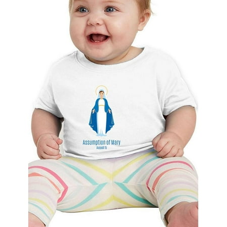 Assumption Of The Virgin Mary T-Shirt Infant -Image by Shutterstock 6 Months
Assumption Of The Virgin Mary T-Shirt Infant -Image by Shutterstock 6 Months