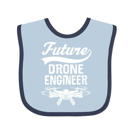 Inktastic Drone Engineer Childs Gift Baby Boy or Baby Girl Bib