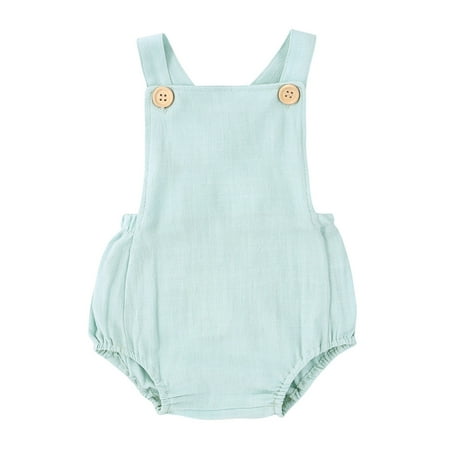 EHTMSAK Newborn Infant Baby Toddler Girl Boy Cotton Sleeveless Bodysuits Green 0-24M 90
EHTMSAK Newborn Infant Baby Toddler Girl Boy Cotton Sleeveless Bodysuits Green 0-24M 90