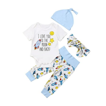 Mxiqqpltky Babys Letter Printed Bodysuit with Cartoon Rocket Printed Long Pants Headband and Hat
Mxiqqpltky Babys Letter Printed Bodysuit with Cartoon Rocket Printed Long Pants Headband and Hat