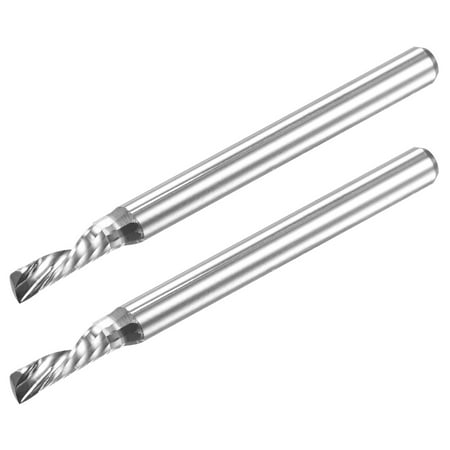 Uxcell 1/8 Shank 2.5mm x 8mm Carbide 1-Flute Left Hand End Mill CNC Router Bit 2 Pack
Uxcell 1/8 Shank 2.5mm x 8mm Carbide 1-Flute Left Hand End Mill CNC Router Bit 2 Pack