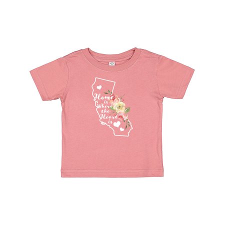 Inktastic California Home is Where the Heart is with Watercolor Floral Gift Baby Boy or Baby Girl T-Shirt
Inktastic California Home is Where the Heart is with Watercolor Floral Gift Baby Boy or Baby Girl T-Shirt