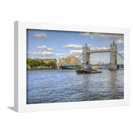 London Tower Bridge River Thames Framed Print Wall Art By Veneratio