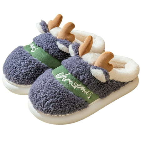 Christmas Slippers Unisex Cartoon - Nonskid Elk 3D Winter Slippers Fluffy Slides
Christmas Slippers Unisex Cartoon - Nonskid Elk 3D Winter Slippers Fluffy Slides