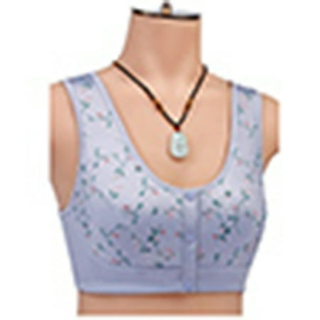 Lenago Women s Printed Non-Steel Ring Seamless Ice Silk Front Buckle Vest-Style Underwear
Lenago Women s Printed Non-Steel Ring Seamless Ice Silk Front Buckle Vest-Style Underwear