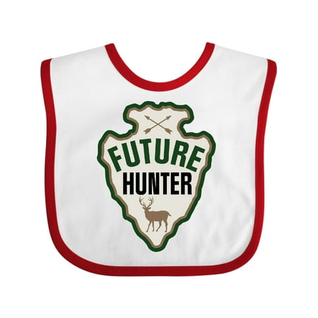 Inktastic Future Hunter Deer Hunting Gift Baby Boy Bib