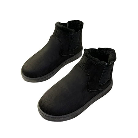 Daeful Womens Non-Slip Chelsea Ankle Boot Walking Snow Boots Cold Weather Comfort Slip On Winter Shoes Black 6.5
Daeful Womens Non-Slip Chelsea Ankle Boot Walking Snow Boots Cold Weather Comfort Slip On Winter Shoes Black 6.5