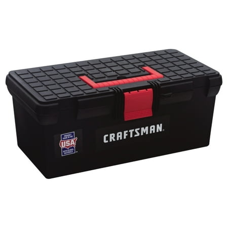 Craftsman 16 in. Plastic Classic Tool Box 6.4 in. H Black - Case Of: 1; Each Pack Qty: 1
Craftsman 16 in. Plastic Classic Tool Box 6.4 in. H Black - Case Of: 1; Each Pack Qty: 1