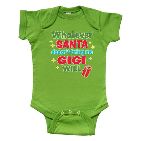 Inktastic Christmas Whatever Santa Doesn t Bring Me Gigi Will Gift Baby Boy or Baby Girl Bodysuit
Inktastic Christmas Whatever Santa Doesn t Bring Me Gigi Will Gift Baby Boy or Baby Girl Bodysuit