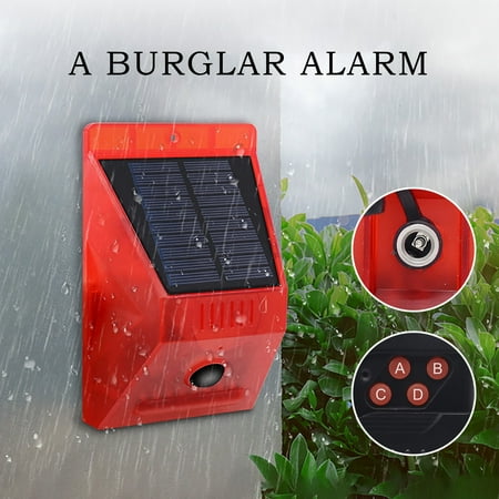 Strobe Yard Sound Farm System For Outdoor & W-arning S-olar L-amp Motion Alarm Sensor 110dB Alarm Alarm Light Villa L-amp Barn Light 3C
Strobe Yard Sound Farm System For Outdoor & W-arning S-olar L-amp Motion Alarm Sensor 110dB Alarm Alarm Light Villa L-amp Barn Light 3C