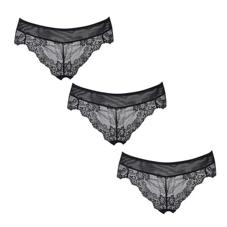 Varsbaby Women s Underwear Lace Bikini Panties Silky Comfy Lace Briefs Pack of 3
Varsbaby Women s Underwear Lace Bikini Panties Silky Comfy Lace Briefs Pack of 3