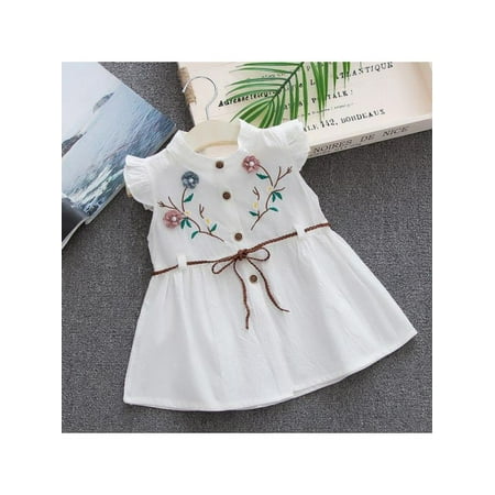 Baby Girls Organic Cotton Ruffled Sleeve Tunic Dress Swing Casual Sundress Party Princess Dresses
Baby Girls Organic Cotton Ruffled Sleeve Tunic Dress Swing Casual Sundress Party Princess Dresses