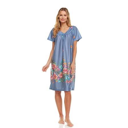 9004 Women Nightgown Sleepwear Pajamas Woman Sleep Dress Nightshirt Blue L
9004 Women Nightgown Sleepwear Pajamas Woman Sleep Dress Nightshirt Blue L