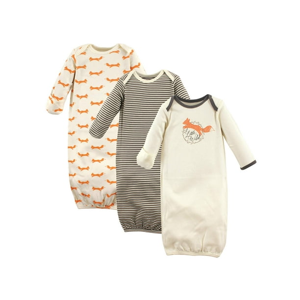 Touched by Nature Organic Gowns, 3pk (Baby Boys)