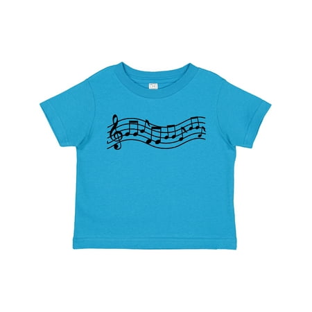 Inktastic Music Staff Musical Gift Gift Toddler Boy or Toddler Girl T-Shirt