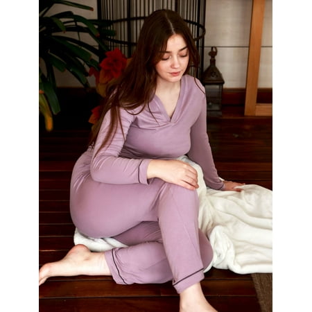 POSESHE Women’s Pajama Long Sleeve Sleepwear Two Piece Pajamas Set Soft Pj Lounge Sets S-5XL
POSESHE Women’s Pajama Long Sleeve Sleepwear Two Piece Pajamas Set Soft Pj Lounge Sets S-5XL