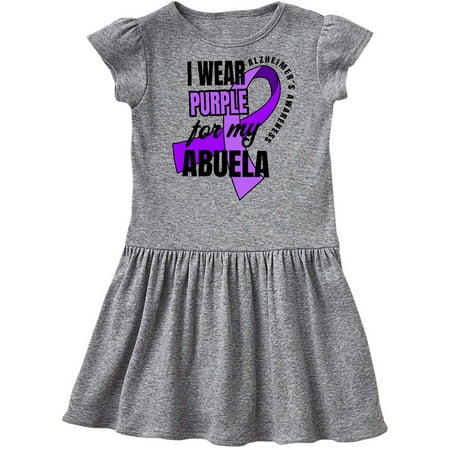 Inktastic Alzheimers Awareness I Wear Purple For My Abuela Gift Toddler Girl Dress
Inktastic Alzheimers Awareness I Wear Purple For My Abuela Gift Toddler Girl Dress