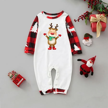 EQWLJWE Fashionable Christmas Print Family European And American Pajamas Parent-child Suit Baby Christmas Pajamas for Family Holiday Clearance
EQWLJWE Fashionable Christmas Print Family European And American Pajamas Parent-child Suit Baby Christmas Pajamas for Family Holiday Clearance