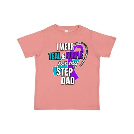Inktastic Suicide Prevention I Wear Teal and Purple for My Step Dad Gift Toddler Boy or Toddler Girl T-Shirt
Inktastic Suicide Prevention I Wear Teal and Purple for My Step Dad Gift Toddler Boy or Toddler Girl T-Shirt