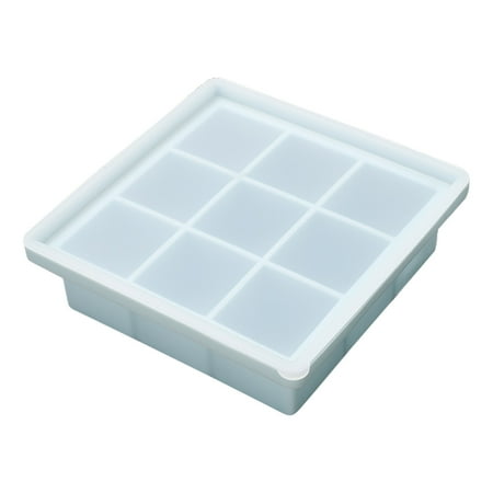 RichYS Ice Cube Mold Safe Scentless Flexible 9/15 Grids Food Grade Silicone Ice Cube Plate for Home
RichYS Ice Cube Mold Safe Scentless Flexible 9/15 Grids Food Grade Silicone Ice Cube Plate for Home