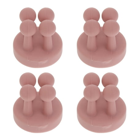 4pcs Multi-purpose Self Adhesive Wall Hooks Non-punch Hooks Home Wall Hanging Hooks
4pcs Multi-purpose Self Adhesive Wall Hooks Non-punch Hooks Home Wall Hanging Hooks