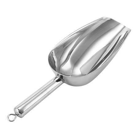 Stainless Steel Ice Scoop Ice Cube Scooper Flour Grain Scoop Coffee Bean Scoop