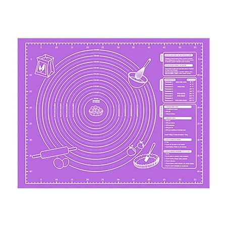Extra Large Baking Mat With Measurements Non Stick EVA Baking Mat For Rolling Dough Non EVA Baking Kitchen Countertop Mat (Purple Background White Letters).
Extra Large Baking Mat With Measurements Non Stick EVA Baking Mat For Rolling Dough Non EVA Baking Kitchen Countertop Mat (Purple Background White Letters).