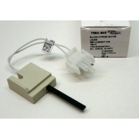 White Rodgers 768A-845 Furnace Silcone Nitride Ignitor fits Trane B340970P01 IGN00104 Ingiter
White Rodgers 768A-845 Furnace Silcone Nitride Ignitor fits Trane B340970P01 IGN00104 Ingiter