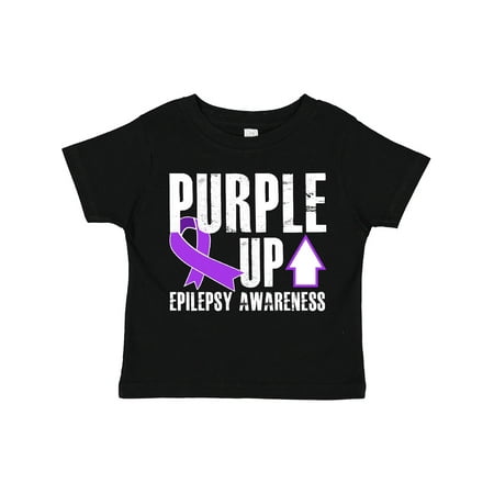 Inktastic Purple Up Epilepsy Awareness with Purple Ribbon White Text Boys or Girls Toddler T-Shirt
Inktastic Purple Up Epilepsy Awareness with Purple Ribbon White Text Boys or Girls Toddler T-Shirt