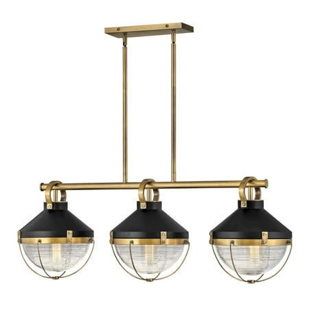 Hinkley Lighting 4846 3 Light 42" Wide Linear Chandelier