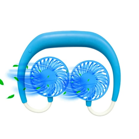 Sunisery Portable Neck Fan Hand Free Personal Hanging USB Rechargeable Wearable Rotation Cooling Head Fan
Sunisery Portable Neck Fan Hand Free Personal Hanging USB Rechargeable Wearable Rotation Cooling Head Fan