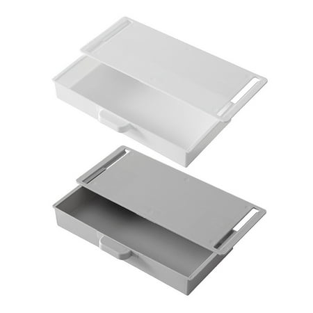 FRCOLOR 2pcs Punch Free Drawers Self-adhesive Storage Boxes Hidden Storage Containers
FRCOLOR 2pcs Punch Free Drawers Self-adhesive Storage Boxes Hidden Storage Containers