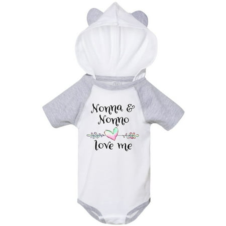 Inktastic Nonna and Nonno Love Me- Heart Grandchild Gift Baby Boy or Baby Girl Bodysuit
Inktastic Nonna and Nonno Love Me- Heart Grandchild Gift Baby Boy or Baby Girl Bodysuit