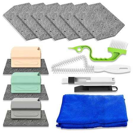 15 Pcs Window Groove Cleaning Brush Set Window Track Cleaning Tools
15 Pcs Window Groove Cleaning Brush Set Window Track Cleaning Tools