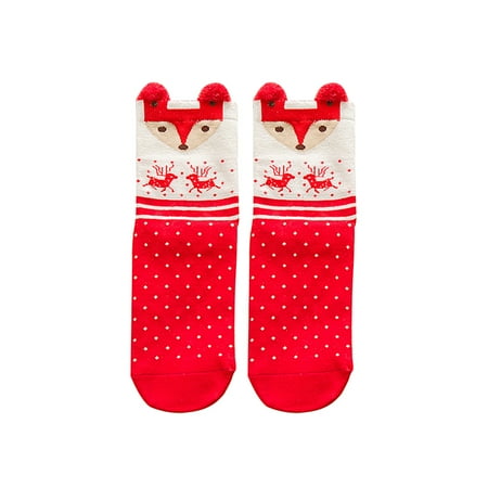 ELENXS 1 Pair Winter Christmas Socks Women Cotton Holiday Themed Festival Decoration Breathable Warm Socks
ELENXS 1 Pair Winter Christmas Socks Women Cotton Holiday Themed Festival Decoration Breathable Warm Socks