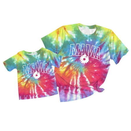 Xutthjh Kid Casual Colorful Tie Dye Printed Round Neck Short Sleeve T-Shirt And Child Top
Xutthjh Kid Casual Colorful Tie Dye Printed Round Neck Short Sleeve T-Shirt And Child Top